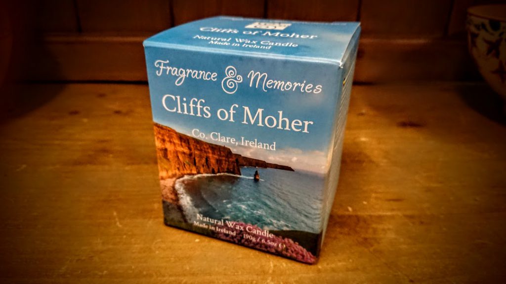 Fragrance and Memories - Natural Wax Scented Candle - Cliffs of Moher 