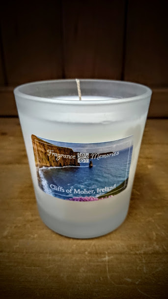 Fragrance and Memories - Natural Wax Scented Candle - Cliffs of Moher