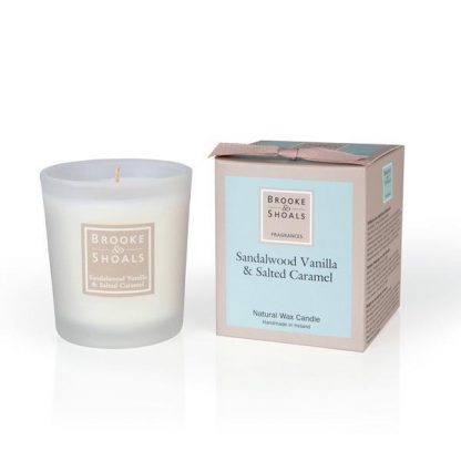 Scented Candle - Sandalwood, Vanilla & Salted Caramel