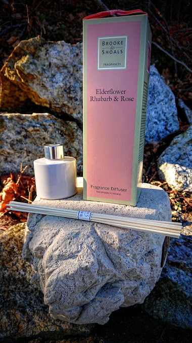 Brooke and Shoals Reed Diffuser - Elderflower Rhubarb and Rose