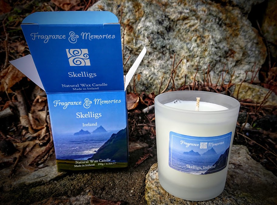Skelligs Scented Candle - Fragrance and Memories