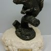 Jeanne Rynhart Bronze Sculpture - Squirrel