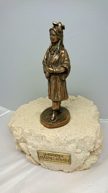 Jeanne Rynhart Bronze Sculpture - Graduation Female