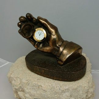 Jeanne Rynhart Bronze Sculpture - Hand of Time