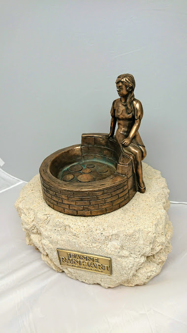 Jeanne Rynhart Bronze Sculpture - Remembrance