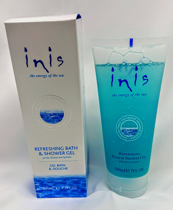 Inis The Energy of the Sea Refreshing Bath and Shower Gel - Sulfate Free 7 fl oz  