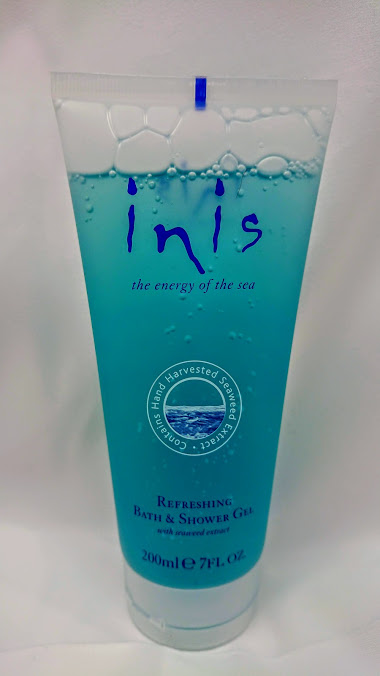 NEW Inis The Energy of the Sea Refreshing Bath and Shower Gel - Sulfate Free 7 fl oz  