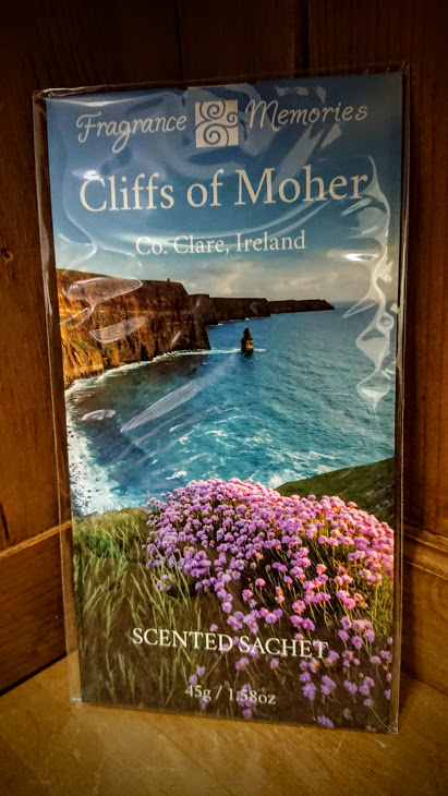 Fragrance and Memories Scented Sachet - Cliffs of Moher 