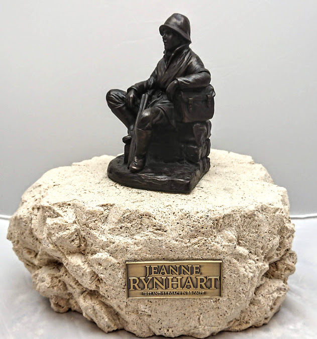 Jeanne Rynhart Bronze Sculpture - Poachers Rest