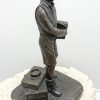 Jeanne Rynhart Bronze Sculpture - News Boy
