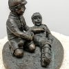 Jeanne Rynhart Bronze Sculpture - Boy Scouts