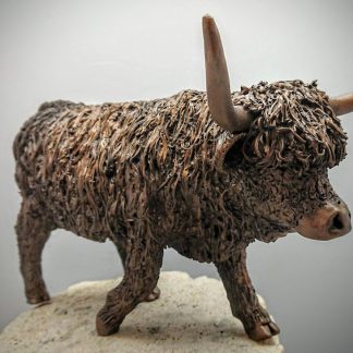 Frith Sculpture - Highland Cow Walking