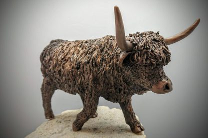 Frith Sculpture - Highland Cow Walking