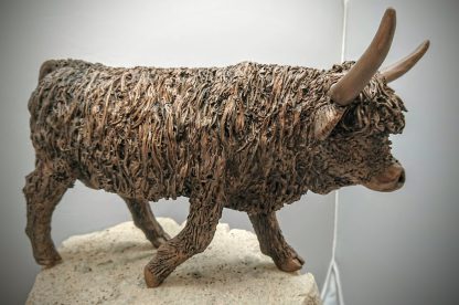 Frith Sculpture - Highland Cow Walking