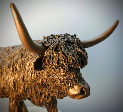 Frith Sculpture - Highland Cow Walking