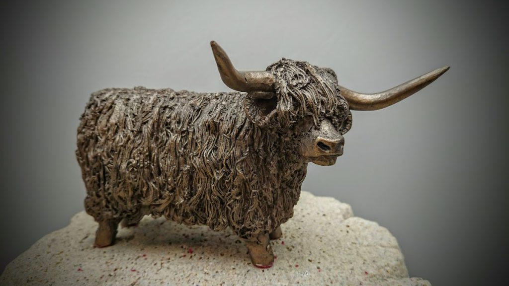 Frith Sculpture - Highland Bull Standing