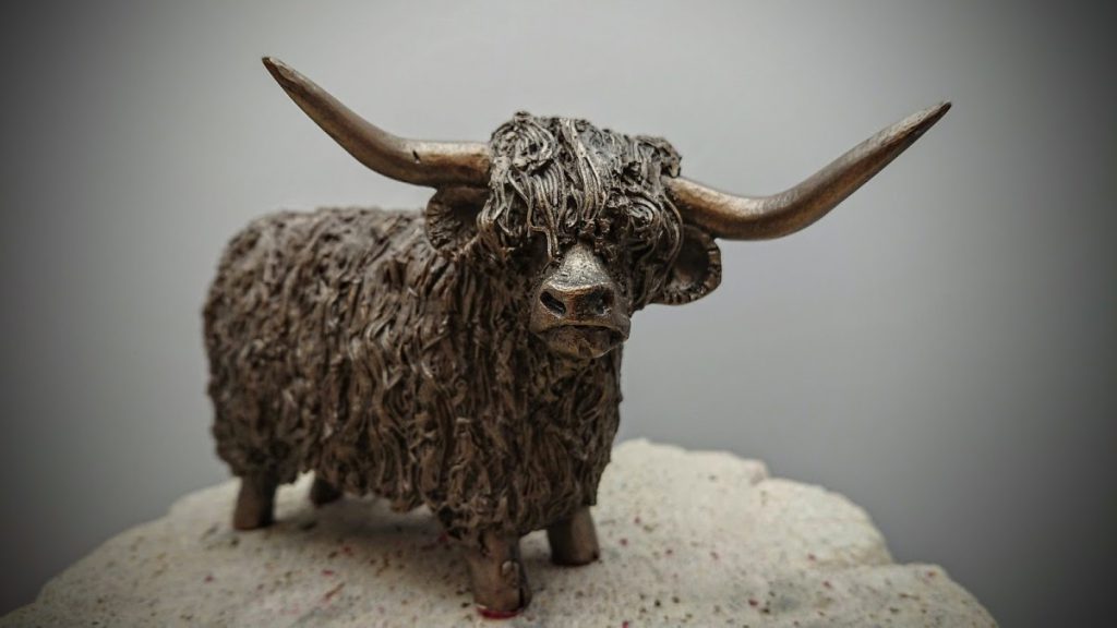 Frith Sculpture - Highland Bull Standing