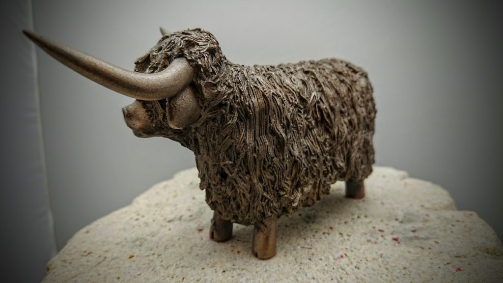 Frith Sculpture - Highland Bull Standing