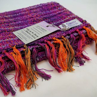 Liz Christy Scarf - Valley of the Creuse - Bohemian Orchid