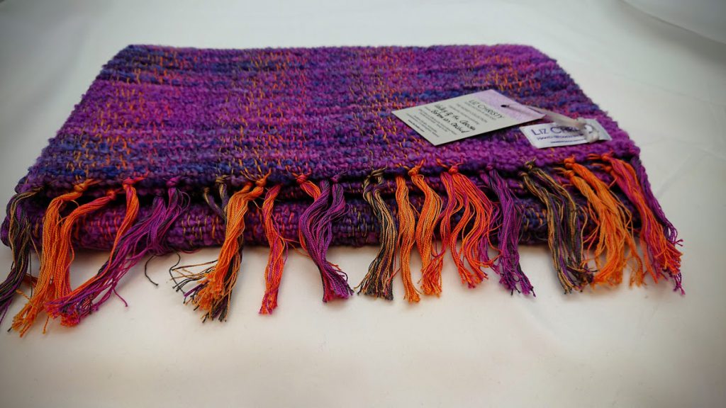 Liz Christy Scarf - Valley of the Creuse - Wild Orchid