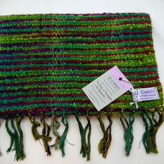 Liz Christy Scarf - The Pond at Montgeron - Pre Raphelite