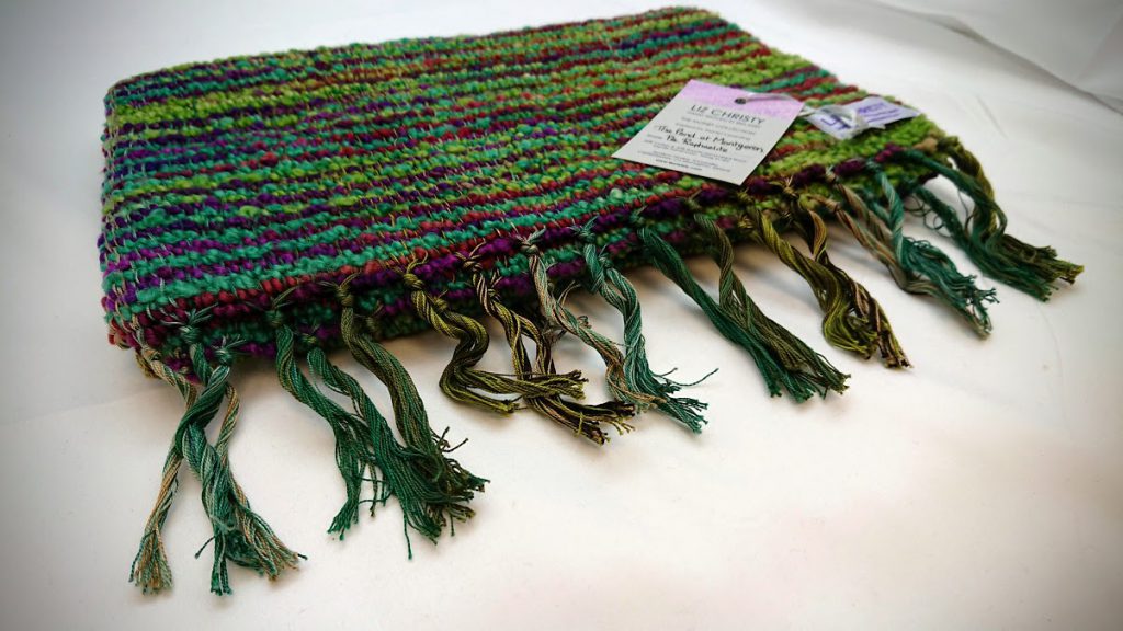 Liz Christy Scarf - The Pond at Montgeron - Pre Raphelite