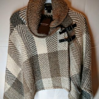 John Branigan Shawl Collar Irish Tweed Cape