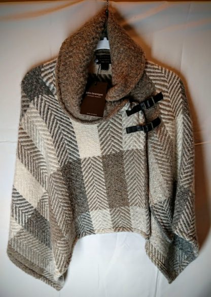 John Branigan Shawl Collar Irish Tweed Cape